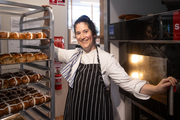 Penny for Pound co-owner Matilda Smith has come up with three different hot cross bun flavours this year.