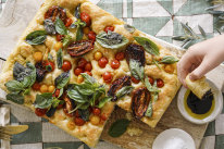 Katrina Meynink’s summer tomato focaccia. 