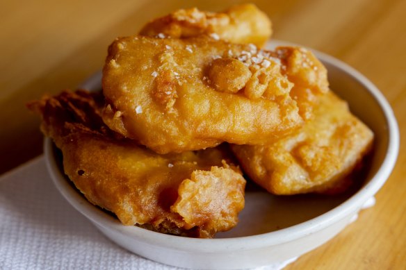 Potato scallops