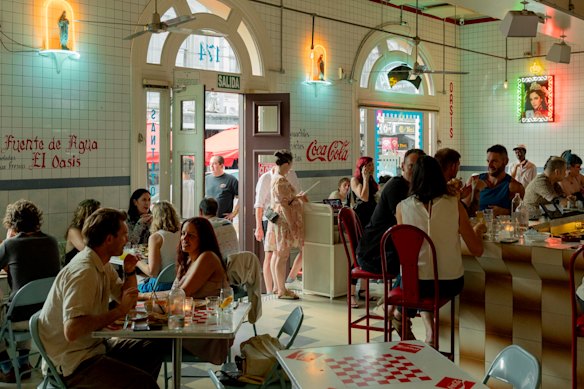 Santito in Collingwood is styled on Mexico City’s taquerias.