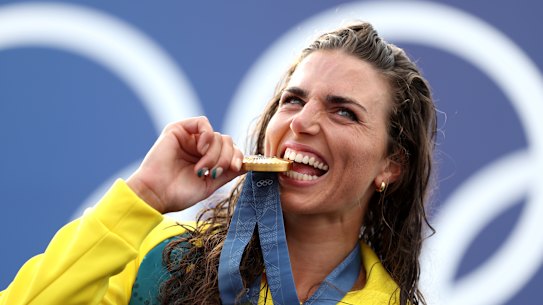 This was the gold medal Jess Fox really wanted.