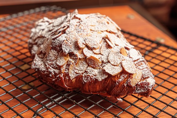 Vandels’ coveted bee sting croissant combines almond, honey and crema Catalana.