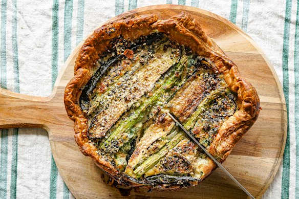 Bagel seasoning adds an extra something to this vegetarian quiche.