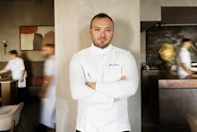Makris chef Petros Dimas. 