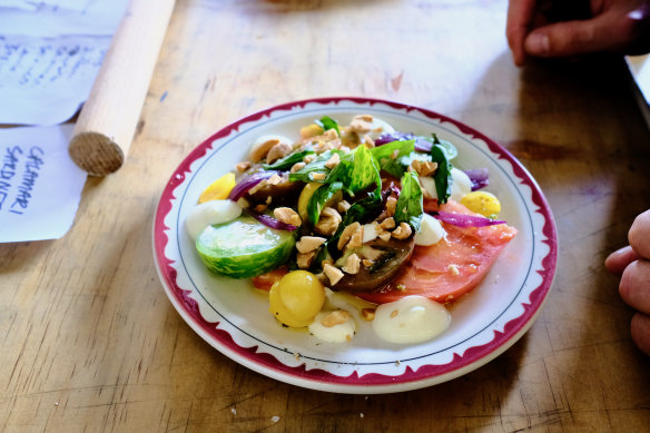 The menu is inspired by southern France and northern Italy.