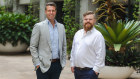 Craggle co-founders Luke Oxley and Ben Baume. Both worked at Westpac.