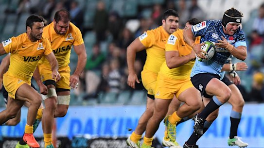 Waratahs plotting to thwart Jaguares' offloading game in Buenos Aires