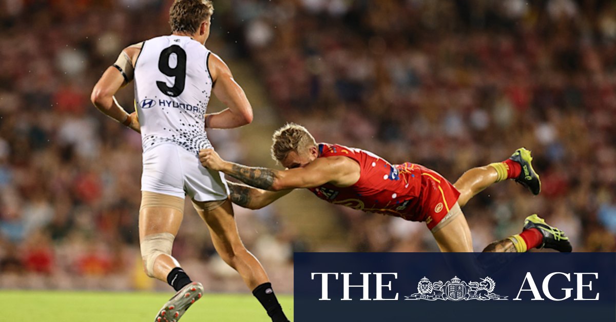 Afl Live Scores Gold Coast V Carlton