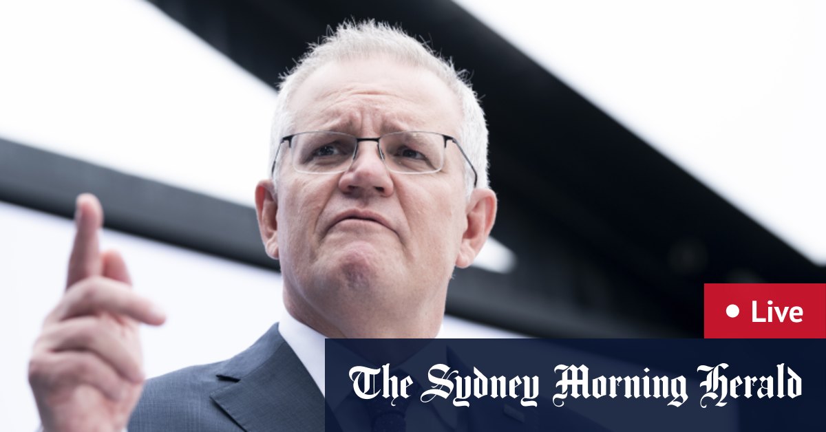 Scott Morrison si prepara a votare;  Il tempo a Sydney peggiora, Warnora, Bonnet Bay, Chipping Norton evacuano, Picton, Camden in allerta;  La guerra tra Russia e Ucraina continua, i casi di coronavirus sono in aumento nel NSW, i casi di coronavirus sono in aumento nel Victoria