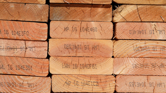 Builders are currently grappling with lumber prices, which have quadrupled in the past year.