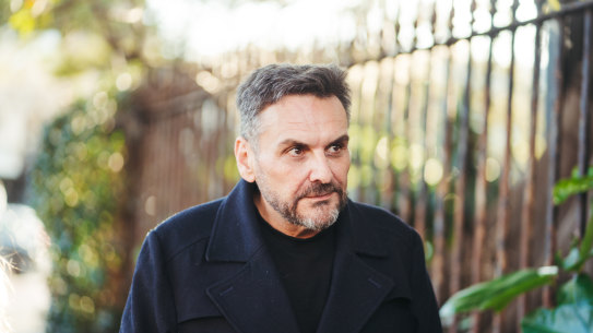 George Alex outside the NSW Supreme Court at Darlinghurst. 