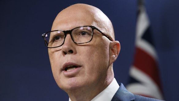 Opposition Leader Peter Dutton pushed for the federal takeover of the NSW Liberal division.