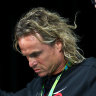 Dean Boxall during this week’s Olympic trials at the Brisbane Aquatic Centre.