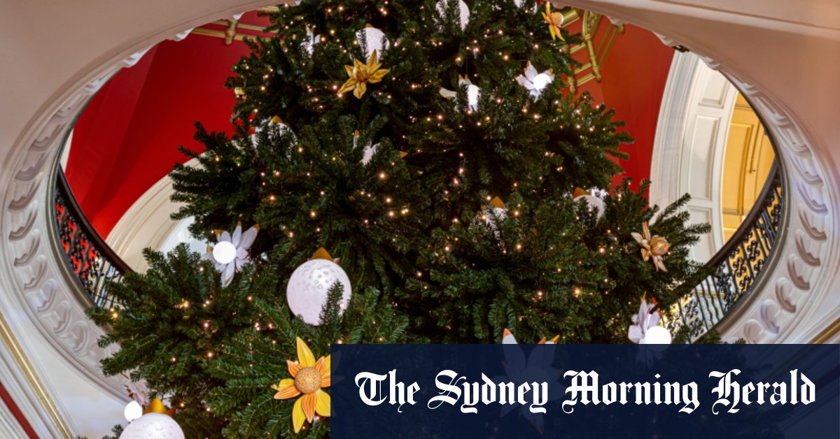 See Christmas come alive at Queen Victoria Building