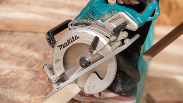 A Makita circular saw, similar to the one involved in the 2017 Toowoomba accident.
