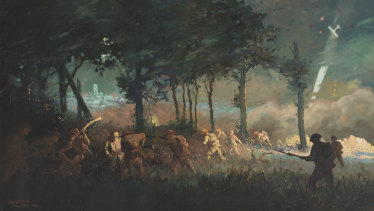 Will Longstaff, Night attack by 13th Brigade on Villers-Bretonneux. 