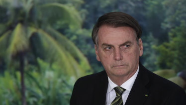 Brazilian President Jair Bolsonaro says new forest fire figures by his own space agency are not "true numbers".