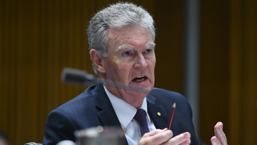 ASIO boss Duncan Lewis said he saw no reason for a major shift in resources dedicated to right-wing extremism.