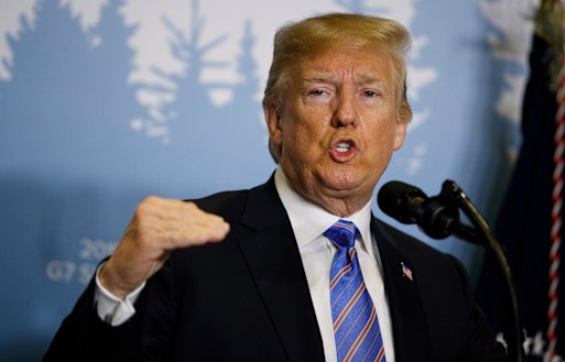 US President Donald Trump fanned the flames with Canada in a series of tweets following the G7 meeting in Quebec, refusing to sign the leaders' communique.