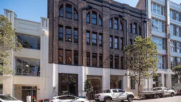 The fully refurbished warehouse at 19 Foster Street, Surry Hills.