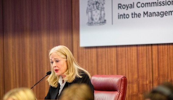 Commissioner Margaret McMurdo who is leading the royal commission into police informers.