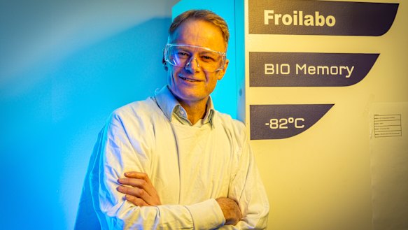 Professor Richard Scolyer at the Australian Melanoma Institute, where he was co-medical director with Professor Georgina Long.