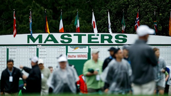 The US Masters has been postponed with September named as a tentative new date.