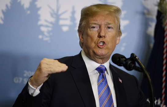 US President Donald Trump fanned the flames with Canada in a series of tweets following the G7 meeting in Quebec, refusing to sign the leaders' communique.