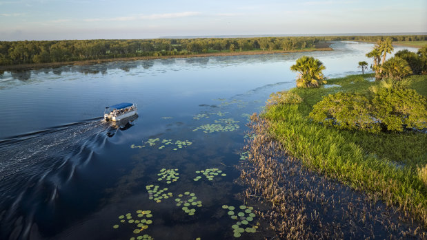 On safari in Arnhem Land.