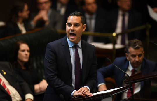 NSW Member for Sydney Alex Greenwich introduces the Reproductive Healthcare Reform Bill 2019 in the Legislative Assembly.