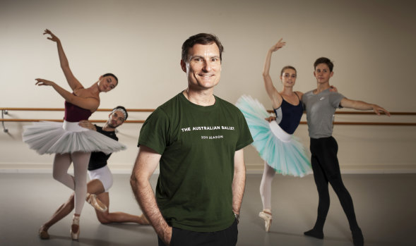 Outgoing Australian Ballet artistic director David McAllister.