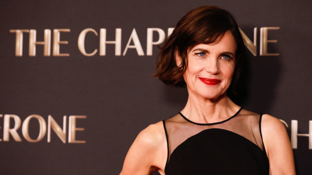 Elizabeth McGovern at the Australian premiere of The Chaperone. 