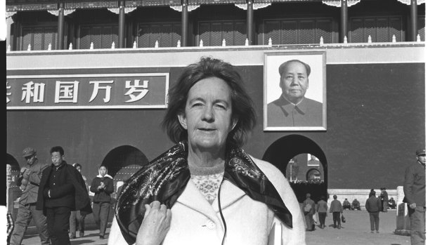 Margaret Jones in China in 1973. 