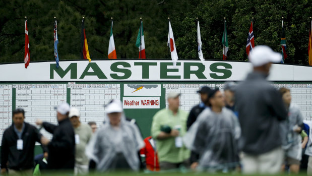 The US Masters has been postponed with September named as a tentative new date.