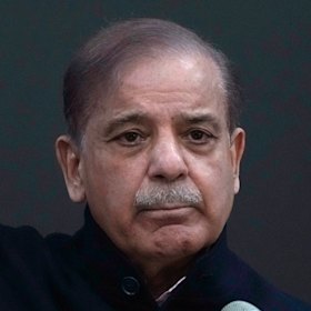 Pakistani Prime Minister Shehbaz Sharif.