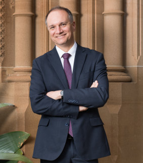 Sydney's Newington College headmaster Michael Parker.