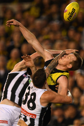 Tiger Jack Riewoldt is spoiled.