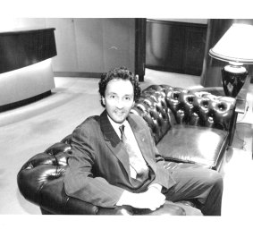 Rodney Adler of FAI Insurance pictured on February 8, 1994.