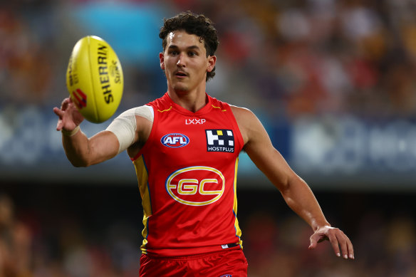 Powell was suspended for directing a homophobic slur at a Brisbane Lion in May, but has sought to redeem himself through his actions and has been elevated to the Suns’ leadership. 