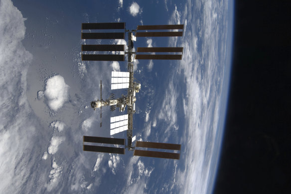 The International Space Station.