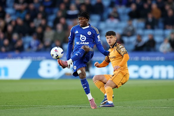Leicester City rising star Abdul Fatawu.