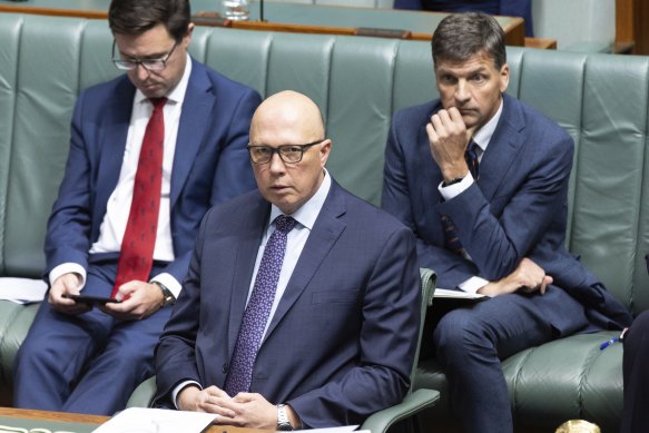 Sidelined: Opposition Leader Peter Dutton’s silence has been proof of a problem.