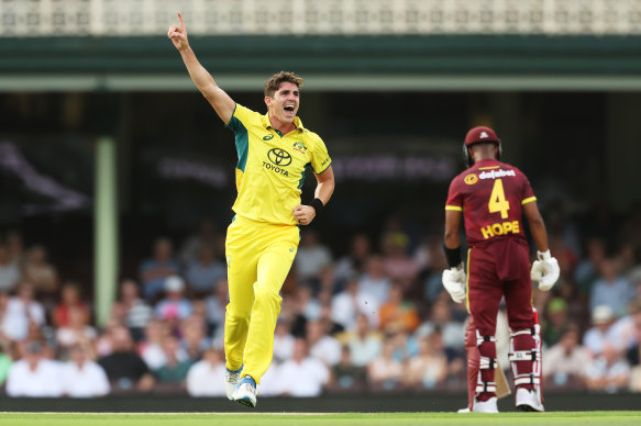 Sean Abbott was the star of the show for Australia.