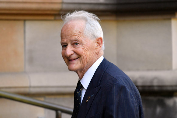 Hornsby Shire mayor and NSW Liberal Party president Philip Ruddock.