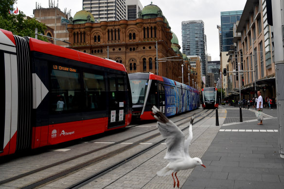 Commuters continue to shun public transport, with Opal data showing patronage down more than 40 per cent on pre-COVID levels.