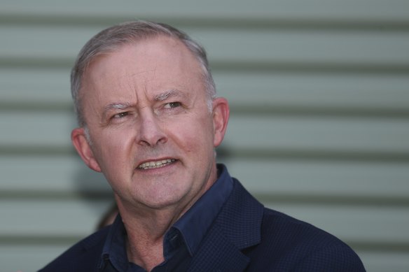 Opposition Leader Anthony Albanese