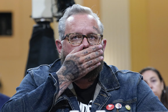 “Thank the gods that things did not go any worse”: Jason Van Tatenhove, an ally of Oath Keepers leader Stewart Rhodes.