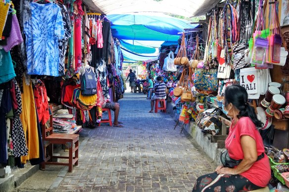 Bali’s economy has suffered from the absence of foreign tourists.