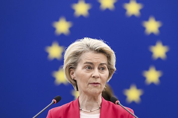 European Commission President Ursula von der Leyen.