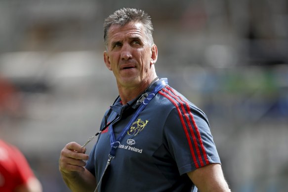 Former Canterbury and Munster coach Rob Penney is the frontrunner for the Waratahs job.